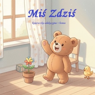 Miś Zdziś-książeczka edukacyjna + bonus na czytnik